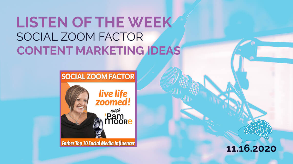 Social Zoom Factor Content Marketing Ideas