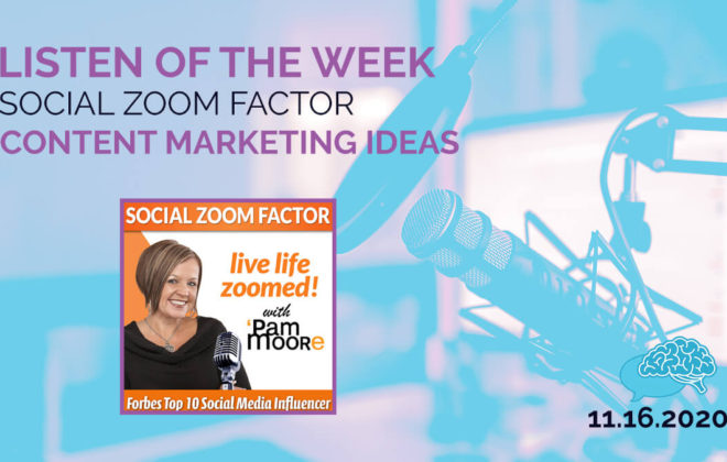 Social Zoom Factor Content Marketing Ideas