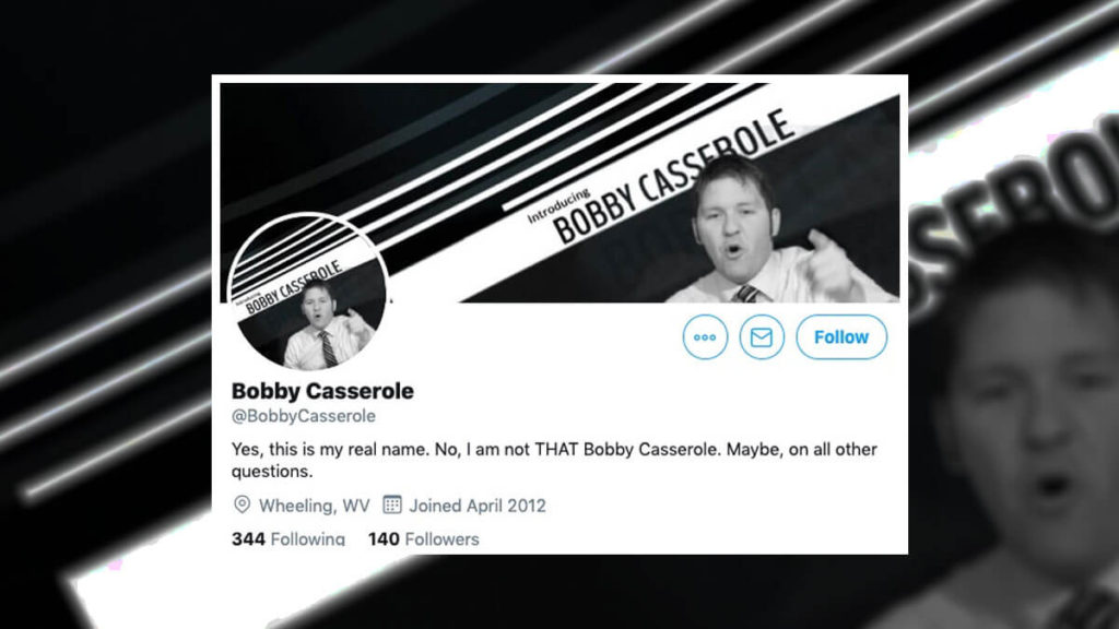 Bobby Casserole Twitter