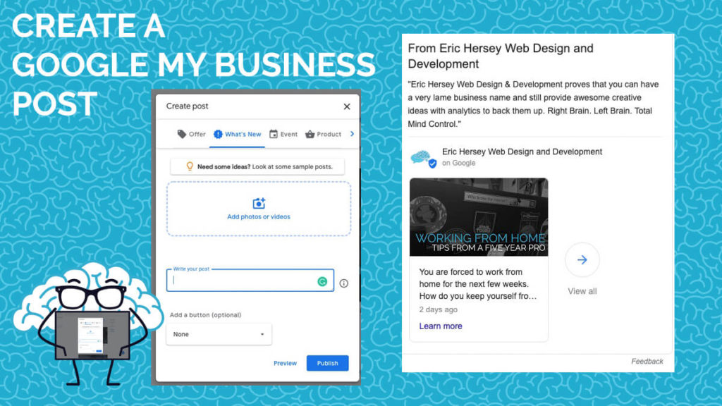 Create a Google My Business Post