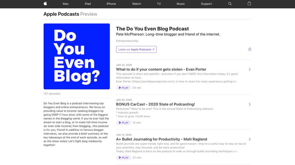 Do You Even Blog Podcast