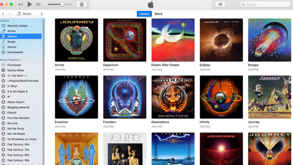 Journey's Discography and Album Art - The Completist Made sure they are all the right size