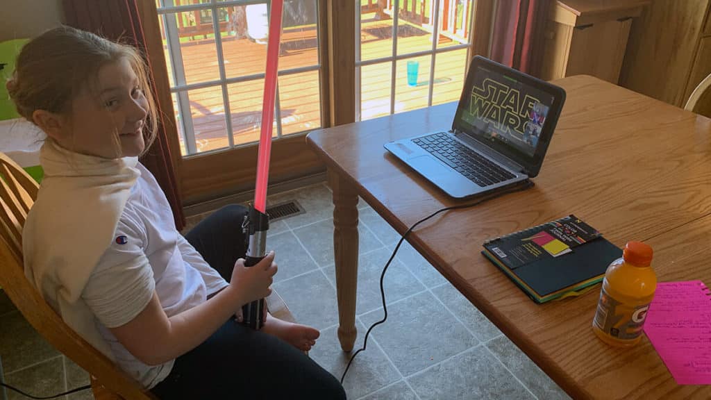 Lainee online school for Star Wars Day