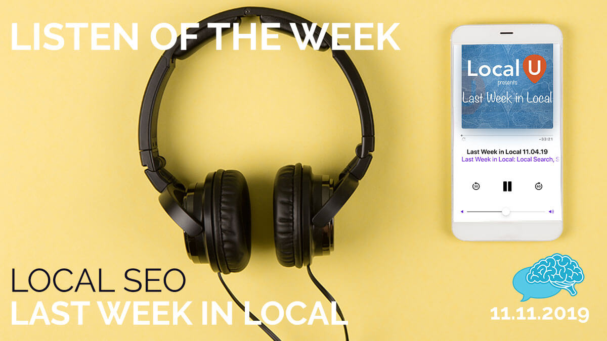 Listen of the Week: Last Week in Local