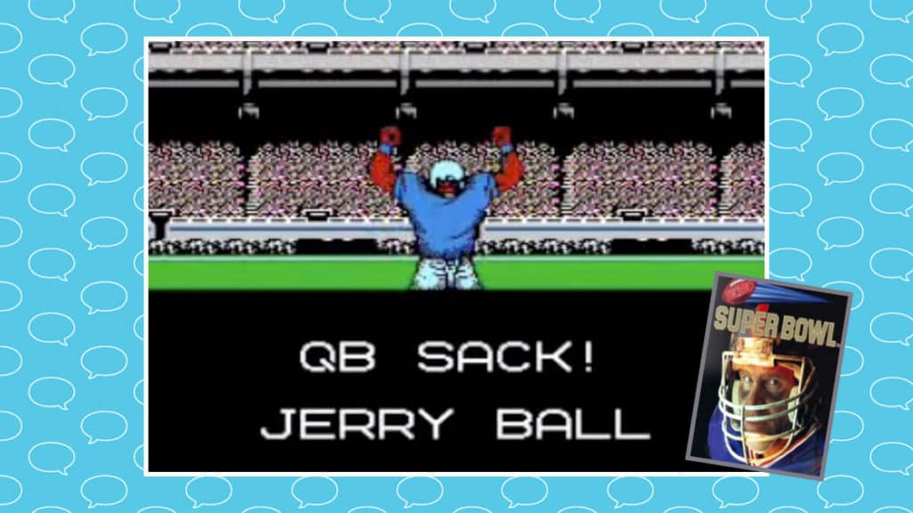 Jerry Ball, Detroit Lions on Tecmo Super Bowl