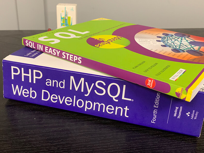 SQL and PHP Text Books
