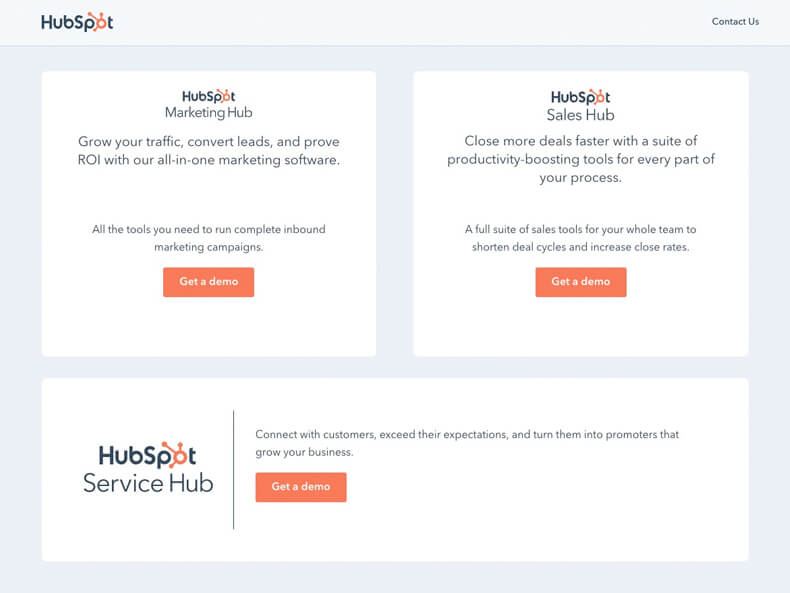 HubSpot CMS Homepage