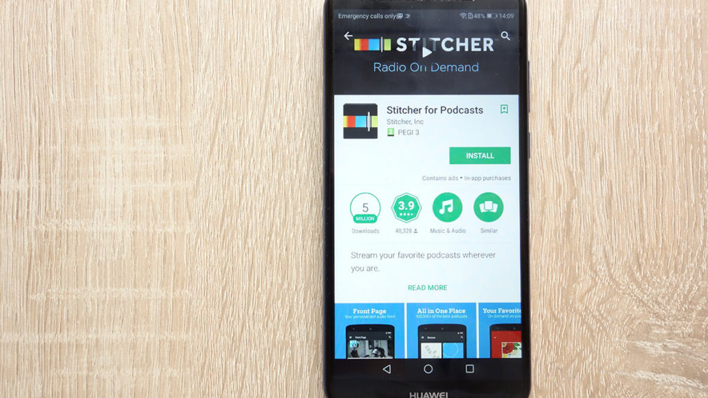 Stitcher Radio Podcast