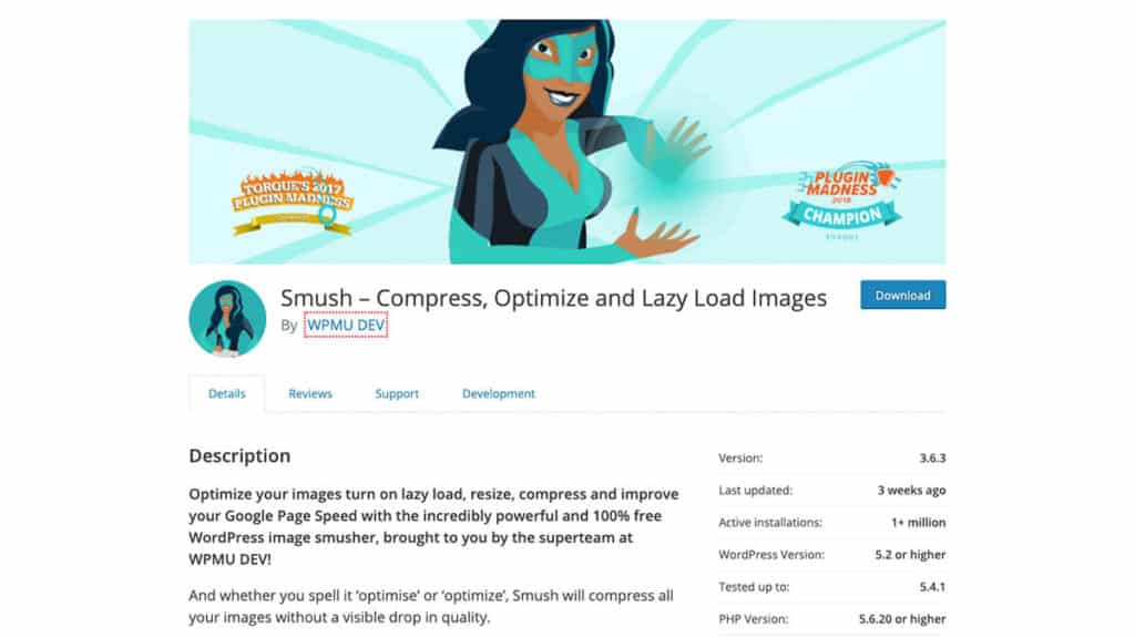 Wordpress Image Optimization Plugin Smush