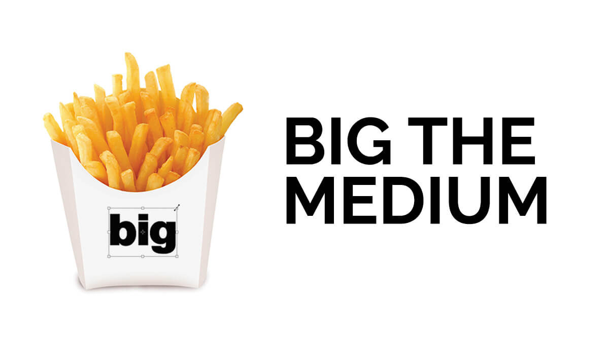 Big the Medium Advertising Agency created in a Moundsville, West Virginia Drive Drive Thru