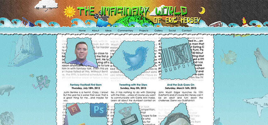 Eric Hersey's original blog website - Justin Benline, Dubpoints, and a Bullshark