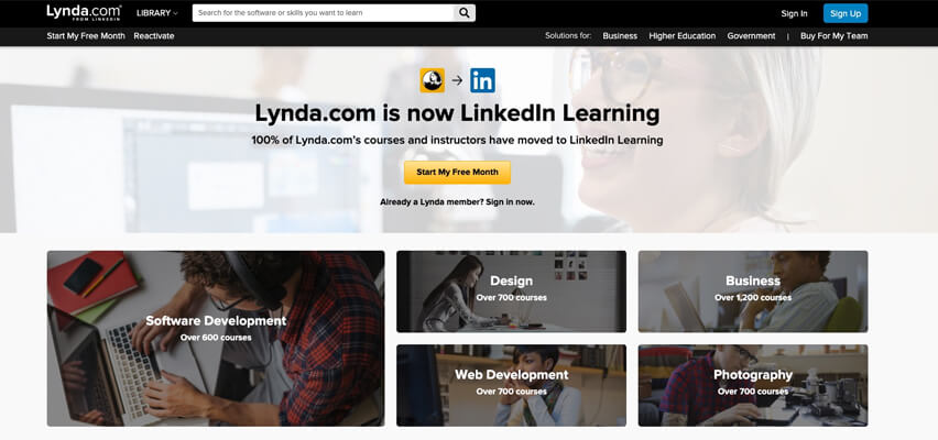 Lynda.com is a great place to learn how to code