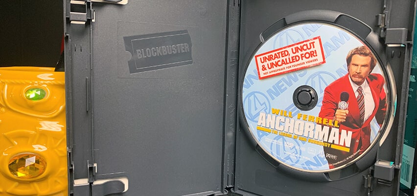 Anchorman on DVD - from Blockbuster in Wheeling WV