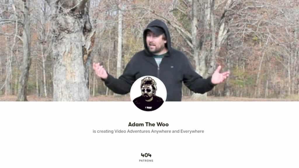 Adam the Woo is on Patreon