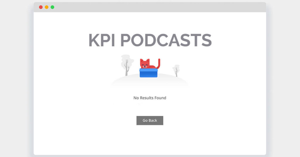 No KPI Podcasts Found